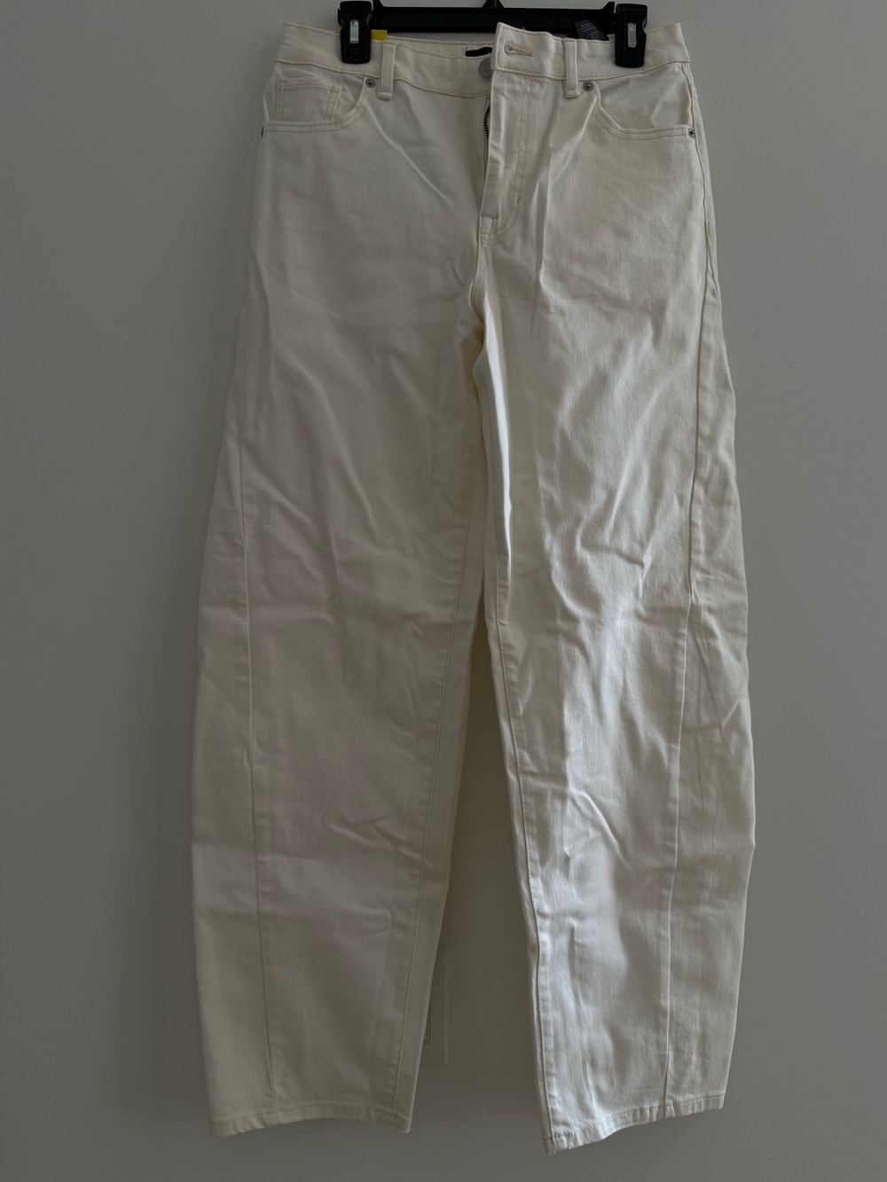 Hudson Jeans Off-White barrel  Leg Denim NWT